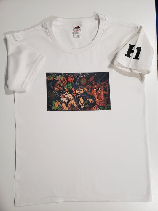 Looney Tunes t-shirt from the MJ23 Moments Musuem